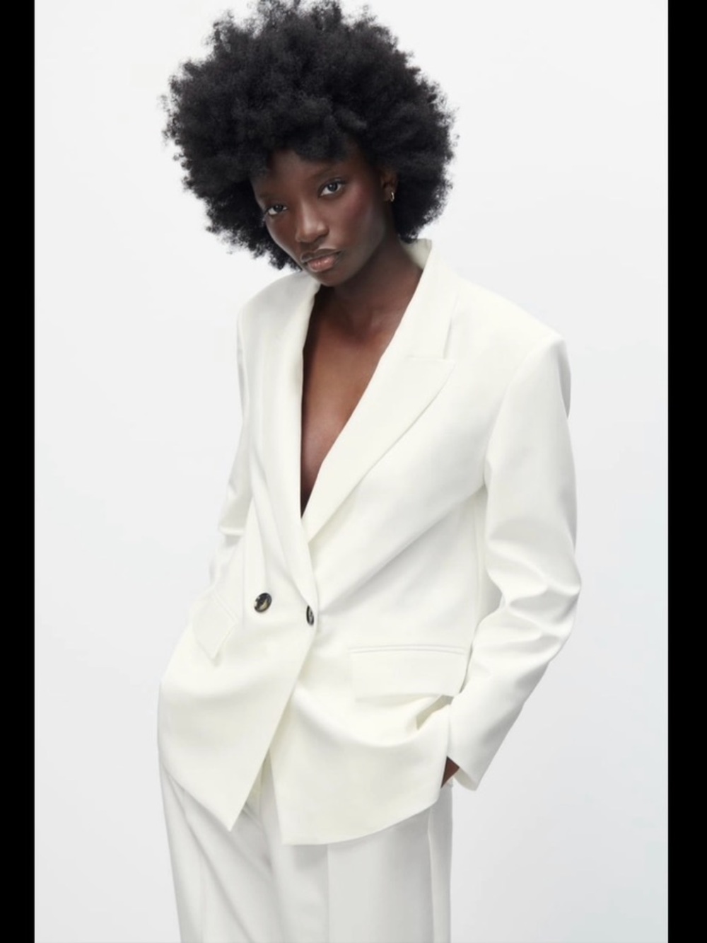 Zara Two Button Blazer!